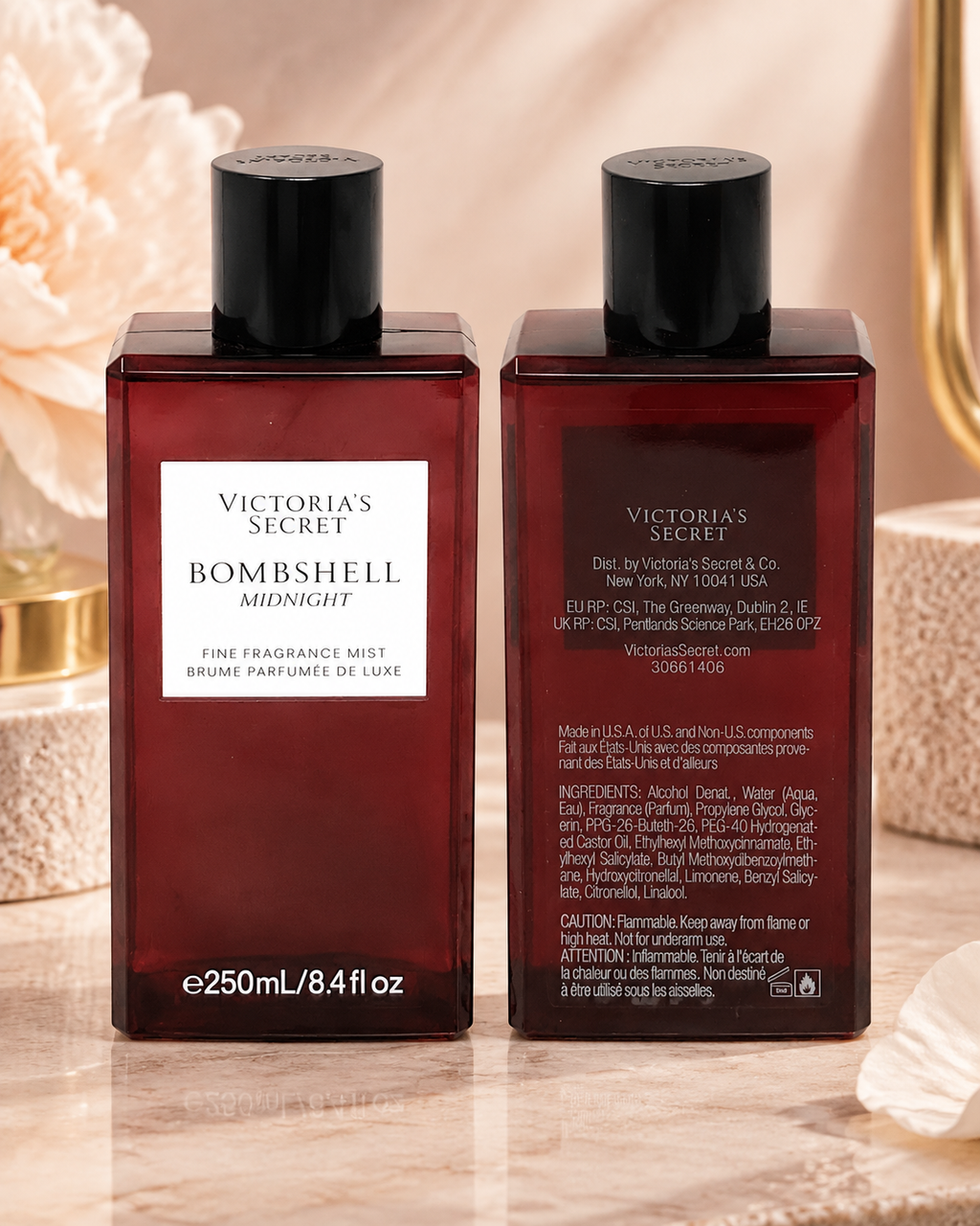 Victoria’s Secret Bombshell Midnight Fine Fragrance Mist 8.4 fl oz
