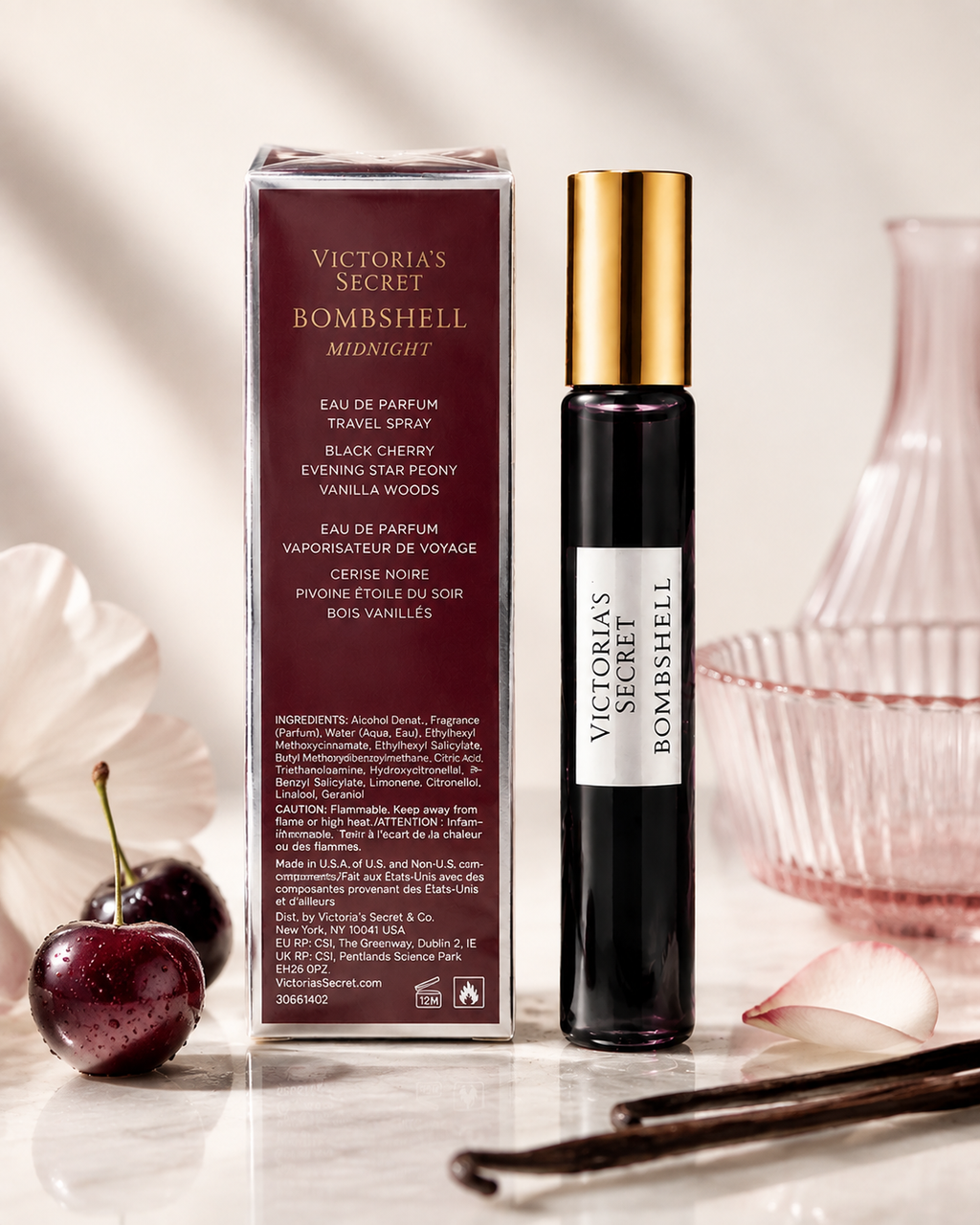 Victoria’s Secret Bombshell Midnight Eau de Parfum Travel Spray 7 ml