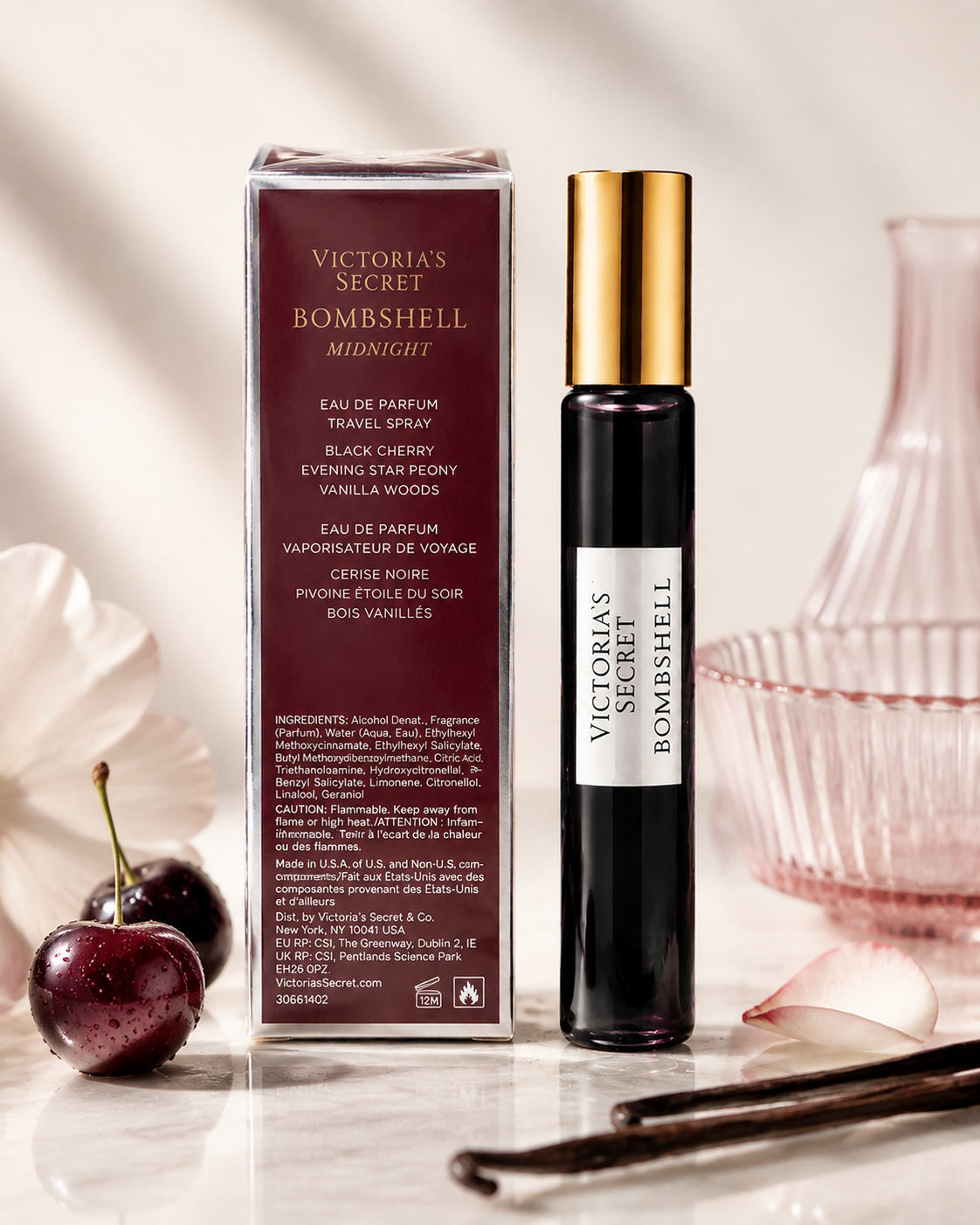 Victoria’s Secret Bombshell Midnight Eau de Parfum Travel Spray 7 ml