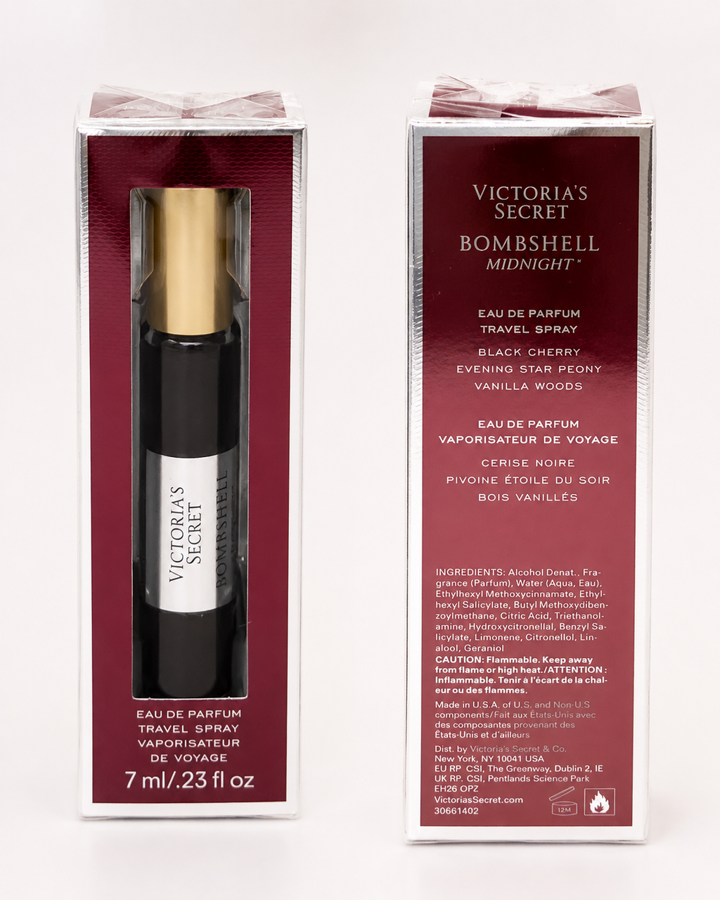 Victoria’s Secret Bombshell Midnight Eau de Parfum Travel Spray 7 ml