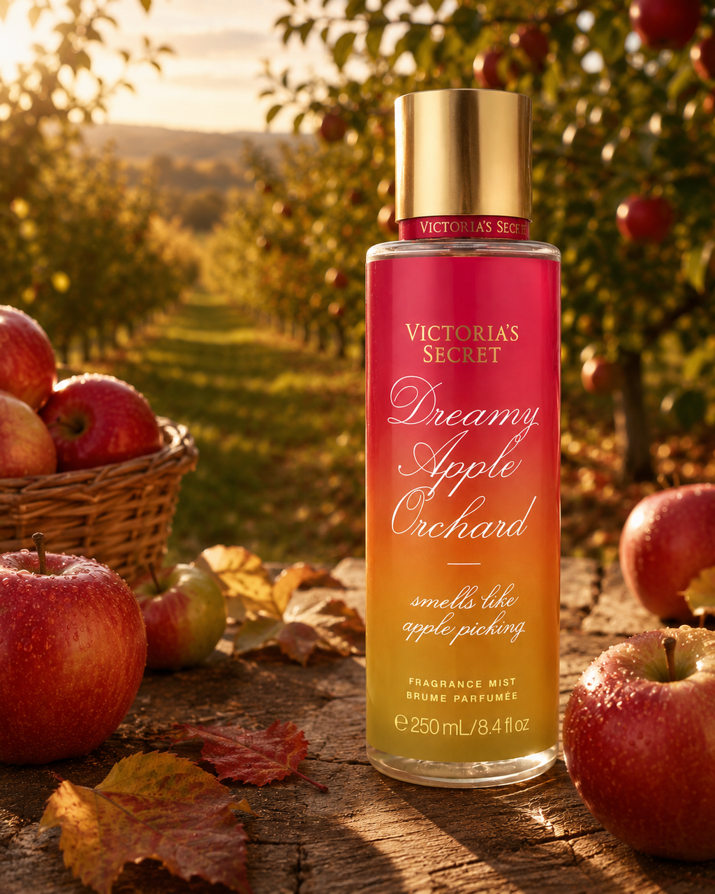 Victoria’s Secret Dreamy Apple Orchard Fragrance Mist – Limited Edition, 8.4 fl oz