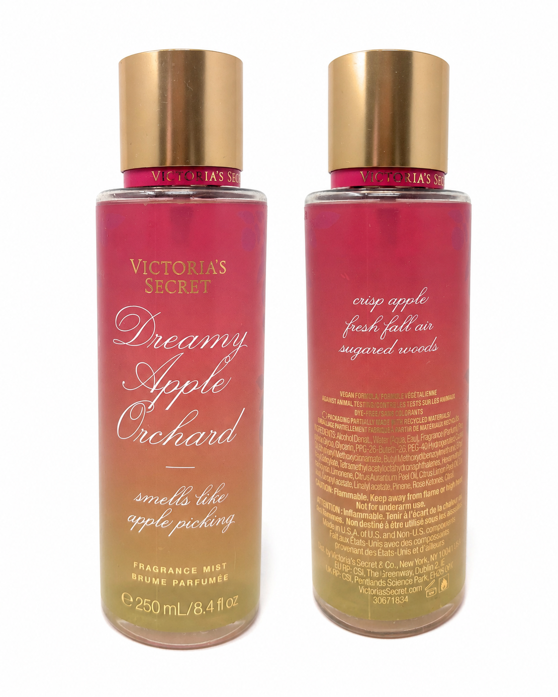 Victoria’s Secret Dreamy Apple Orchard Fragrance Mist – Limited Edition, 8.4 fl oz