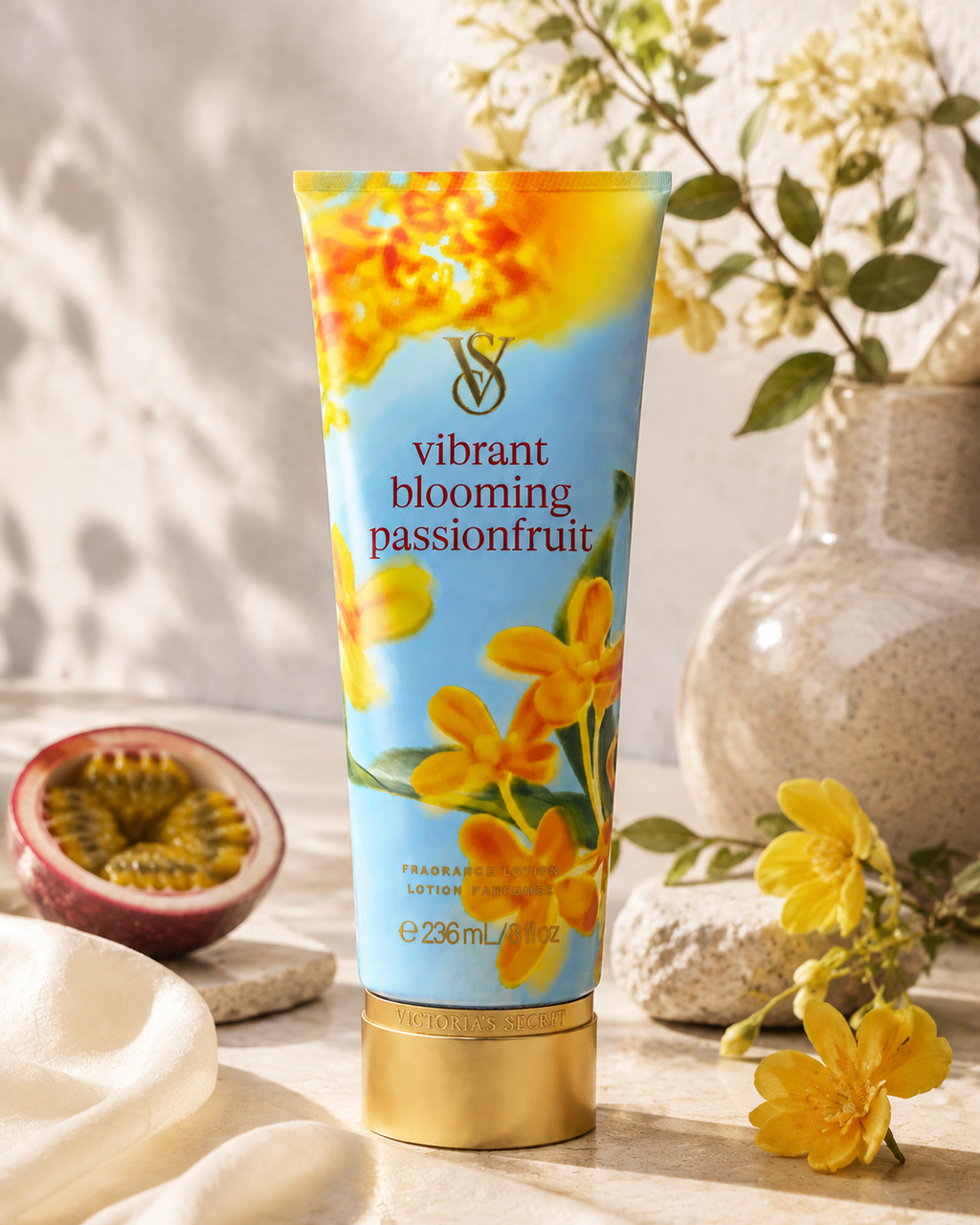 Victoria’s Secret Vibrant Blooming Passionfruit Fragrance Body Lotion 8 fl oz