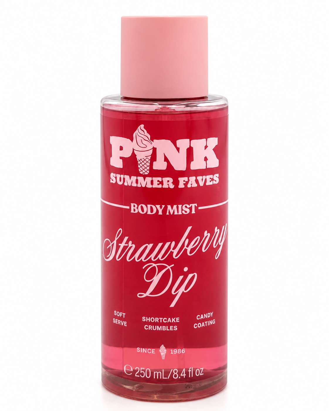 Victoria’s Secret PINK Summer Faves Strawberry Dip Body Mist – 8.4 fl oz