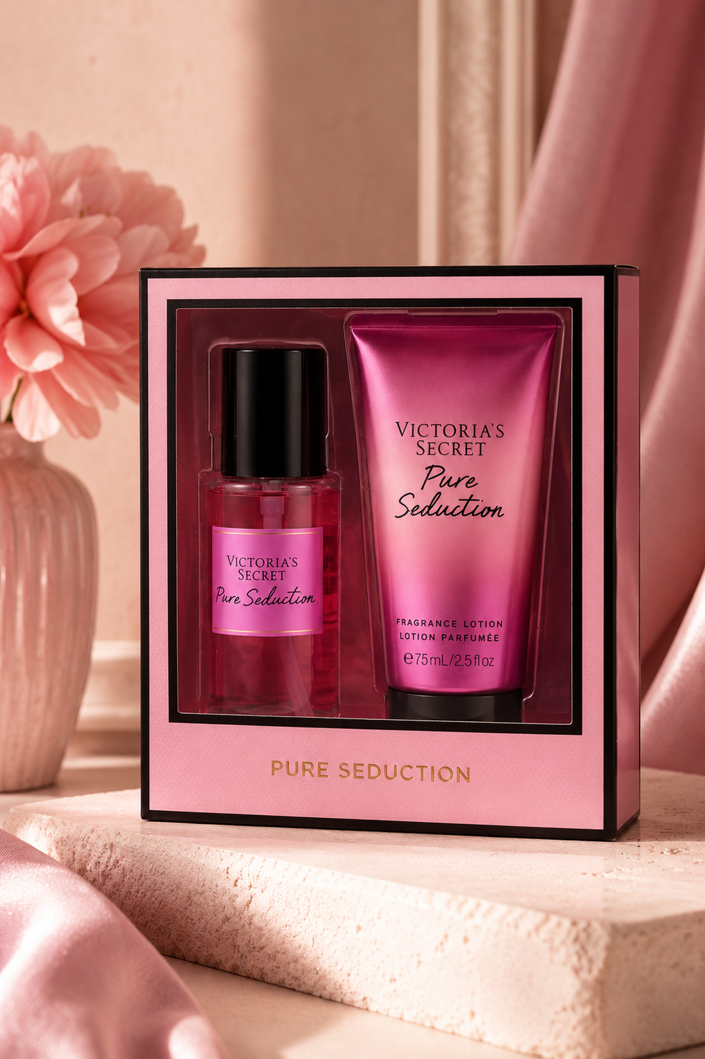Victoria’s Secret Pure Seduction Fragrance Mist & Lotion Set 2.5 oz