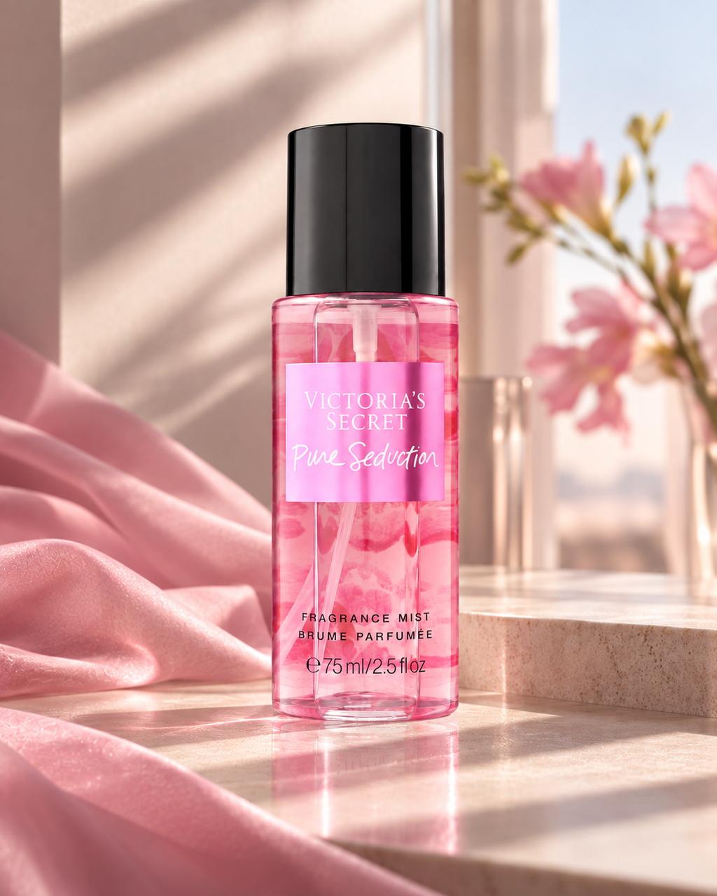 Victoria's Secret Pure Seduction Fragrance Mist, Fruity, 2.5 fl oz (75 mL)