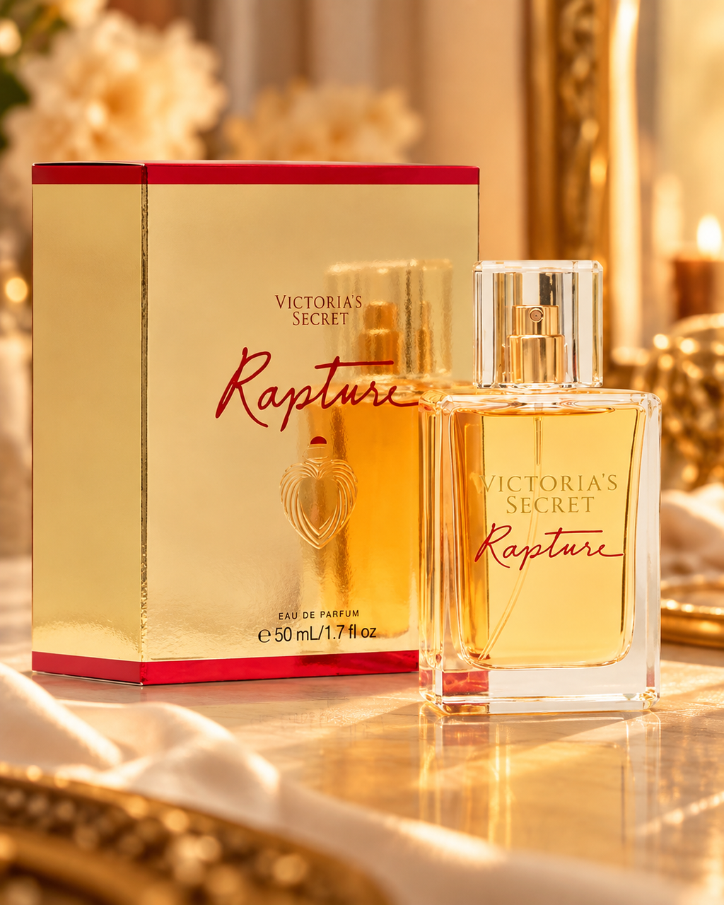 Victoria’s Secret Rapture Eau de Parfum Spray, 1.7 fl oz / 50 mL — Unboxed