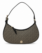 Tommy Hilfiger Women's Sadie Logo Shoulder Bag, Black