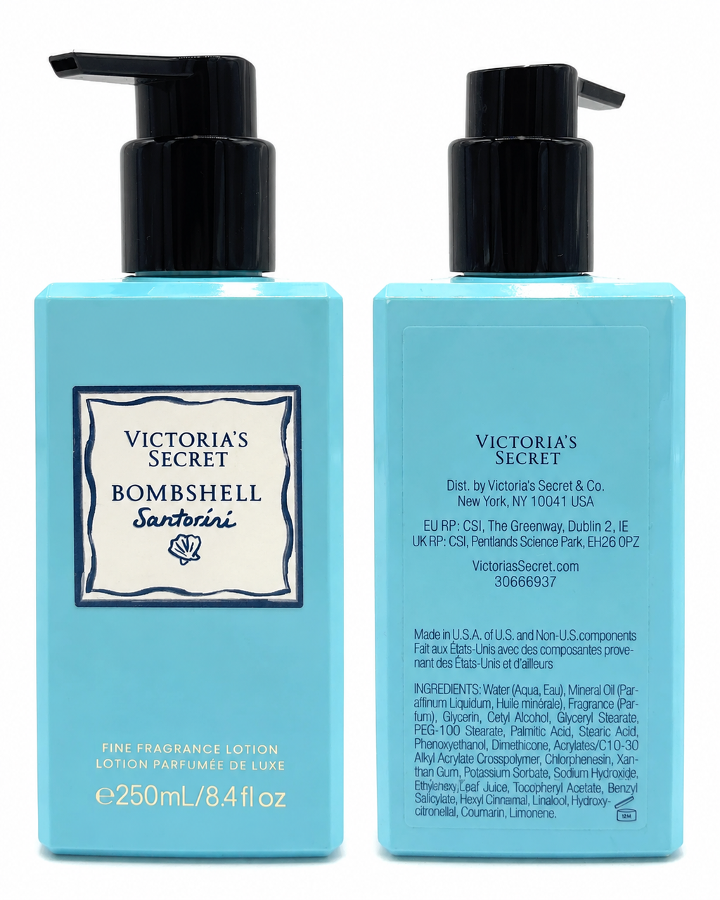 Victoria’s Secret Bombshell Santorini Fine Fragrance Lotion, 8.4 fl oz