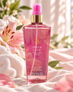 Victoria’s Secret Sheer Love Fragrance Mist – White Cotton & Pink Lily, 8.4 fl oz