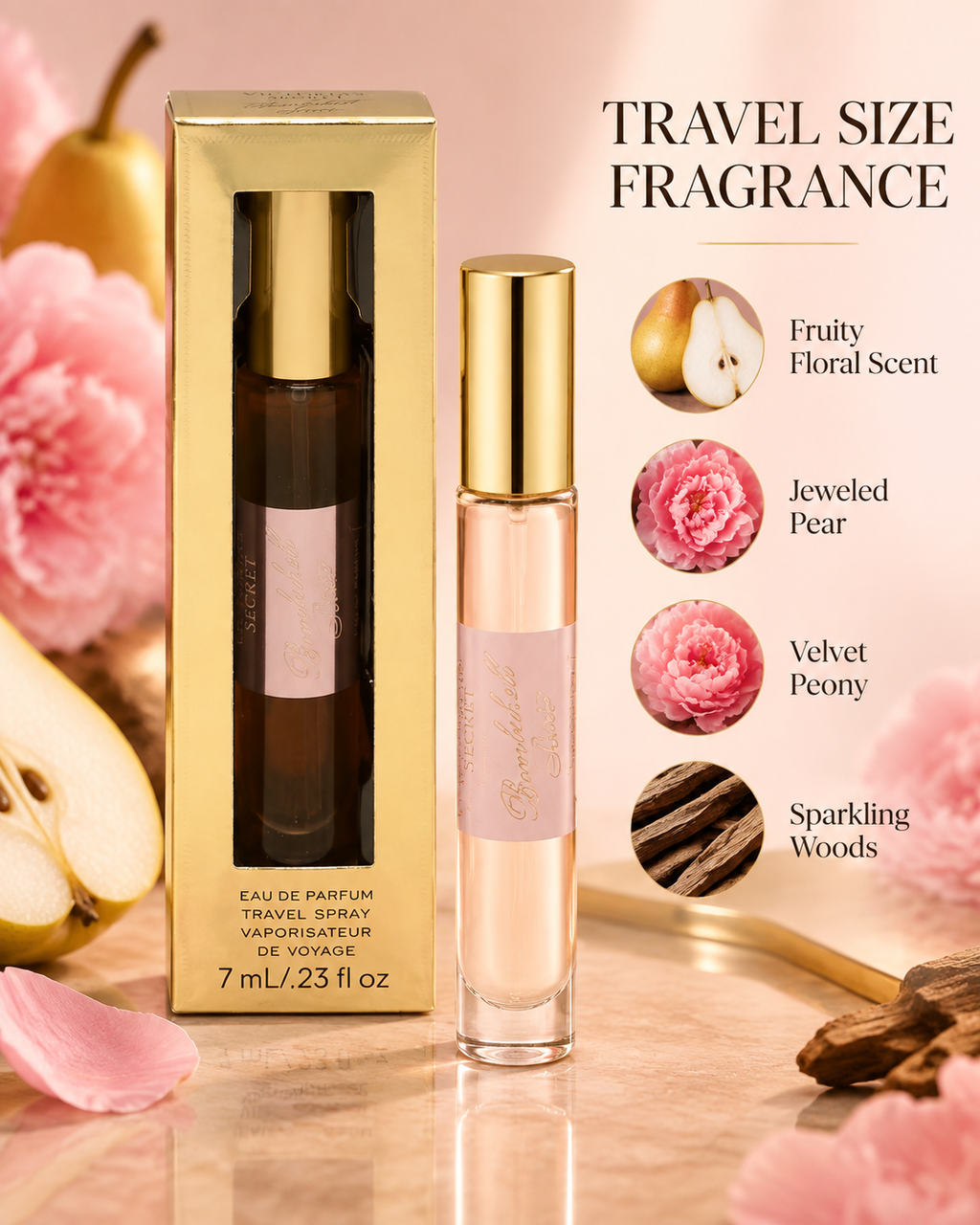 Victoria’s Secret Bombshell Soirée Eau de Parfum Travel Spray 0.23 fl oz