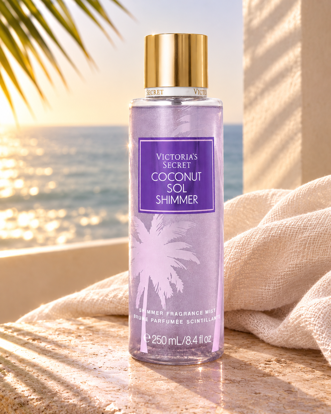Victoria’s Secret Coconut Sol Shimmer Fragrance Mist 8.4 fl oz
