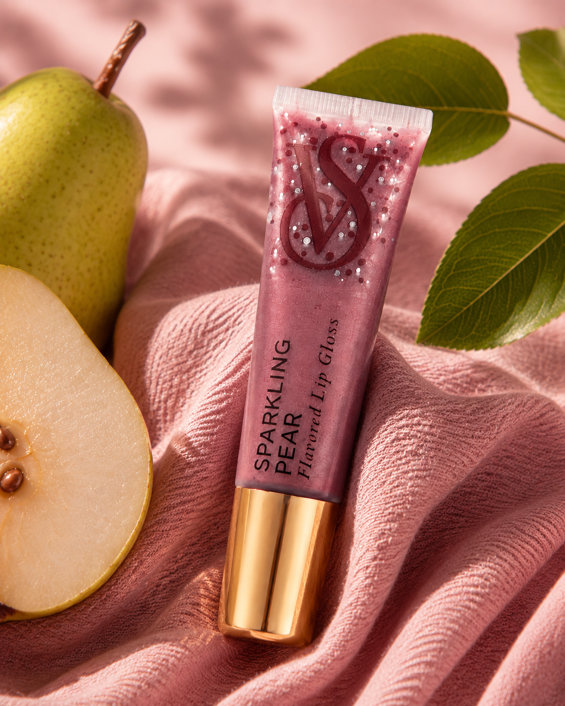 Victoria’s Secret Flavor Favorites Sparkling Pear Flavored Lip Gloss 0.46 oz