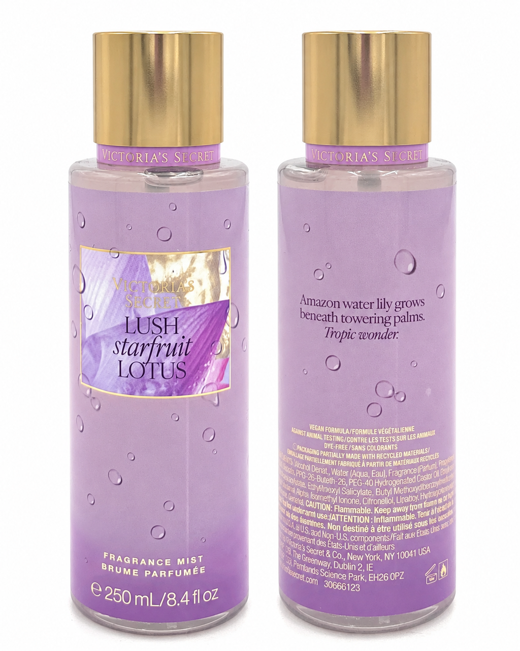 Victoria's Secret Lush Starfruit Lotus Fragrance Mist, 8.4 fl oz