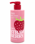 Victoria’s Secret PINK Juicy Strawberry Body Lotion with Strawberry Extract & Squalane, 12 fl oz