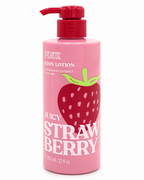 Victoria’s Secret PINK Juicy Strawberry Body Lotion with Strawberry Extract & Squalane, 12 fl oz