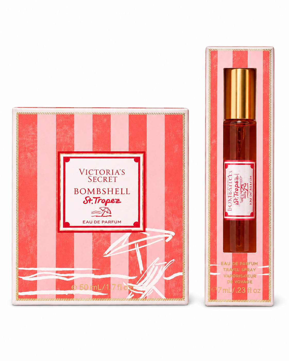 Victoria’s Secret Bombshell St. Tropez Eau de Parfum 2-Piece Set, 1.7 oz + Travel Spray