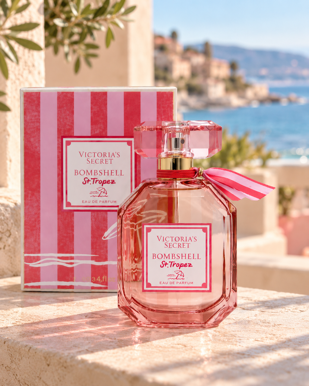 Victoria’s Secret Bombshell St. Tropez Eau de Parfum 3.4 fl oz Limited Edition