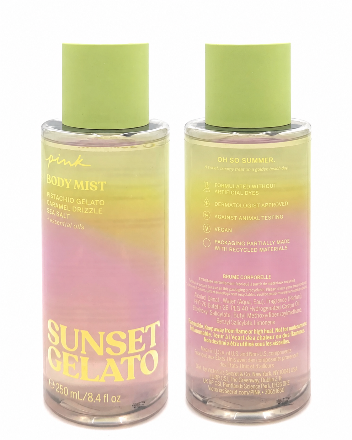Victoria’s Secret PINK Sunset Gelato Body Mist, 8.4 fl oz