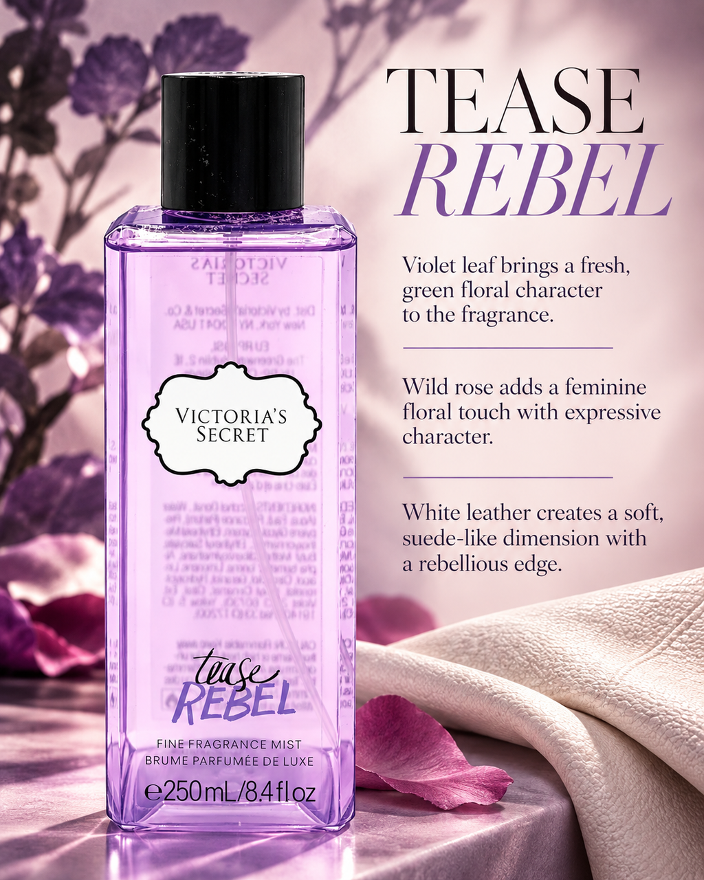 Victoria's Secret Tease Rebel Fine Fragrance Mist 250 mL