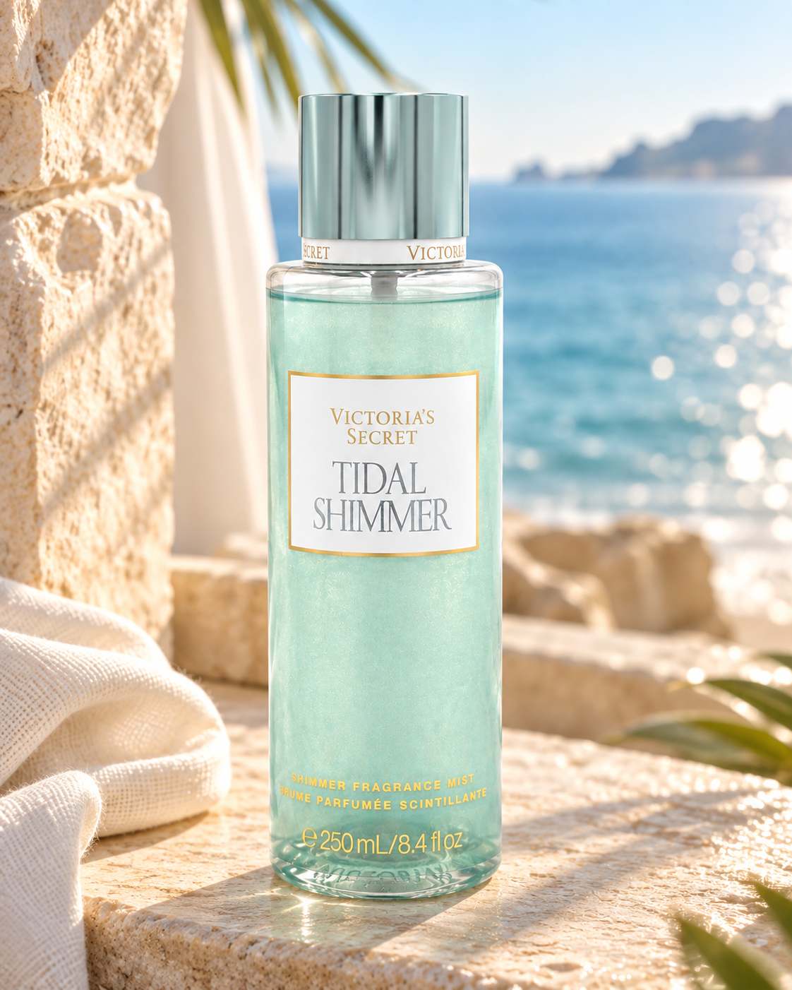 Victoria’s Secret Tidal Shimmer Shimmer Fragrance Mist, 8.4 fl oz (250 mL)