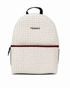 Tommy Hilfiger Women's Chelsea II Logo Backpack, White
