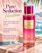 Victoria’s Secret Pure Seduction Vacation Fragrance Mist, Fruity Aquatic, 8.4 fl oz