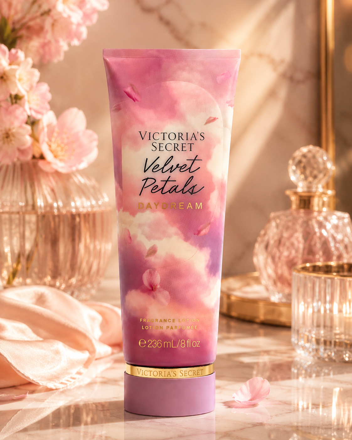Victoria's Secret Velvet Petals Daydream Fragrance Lotion, 236 mL / 8 oz
