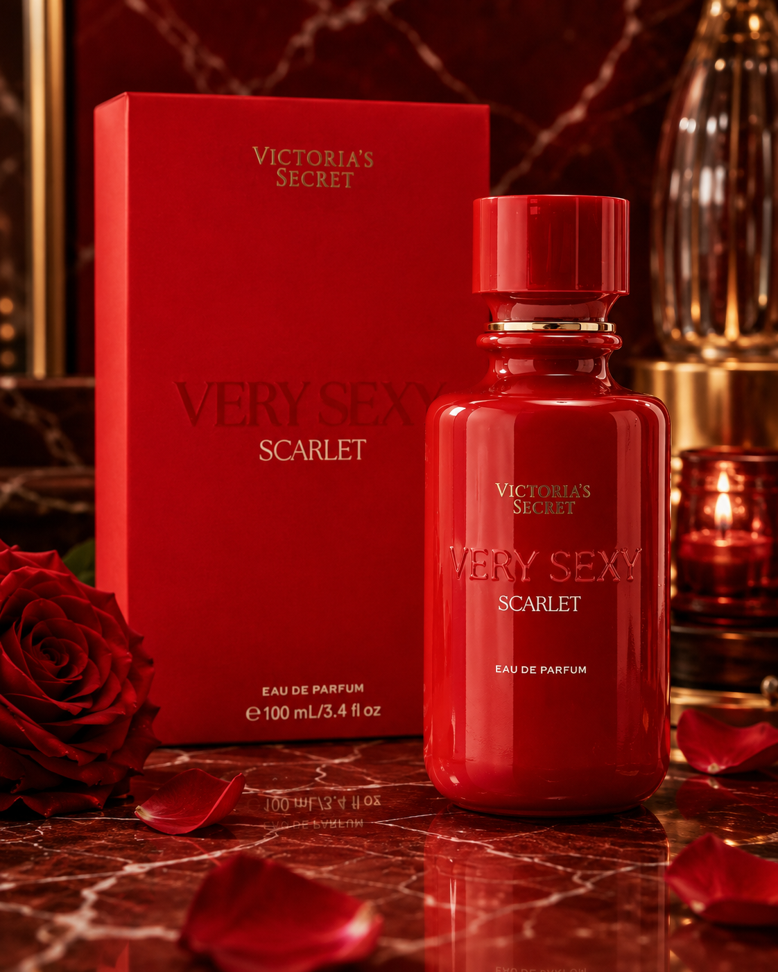 Victoria’s Secret Very Sexy Scarlet Eau de Parfum, 3.4 oz