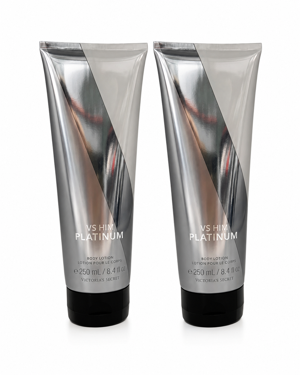 Victoria’s Secret VS HIM Platinum Fine Fragrance Body Lotion, 8.4 fl oz, 2-Pack