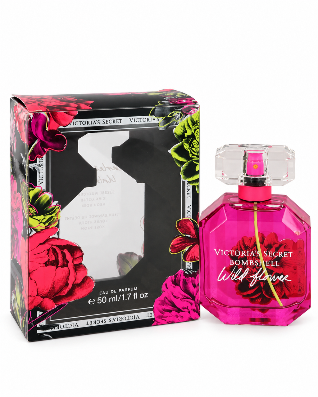 Victoria's Secret Bombshell Wild Flower Eau de Parfum 1.7 oz
