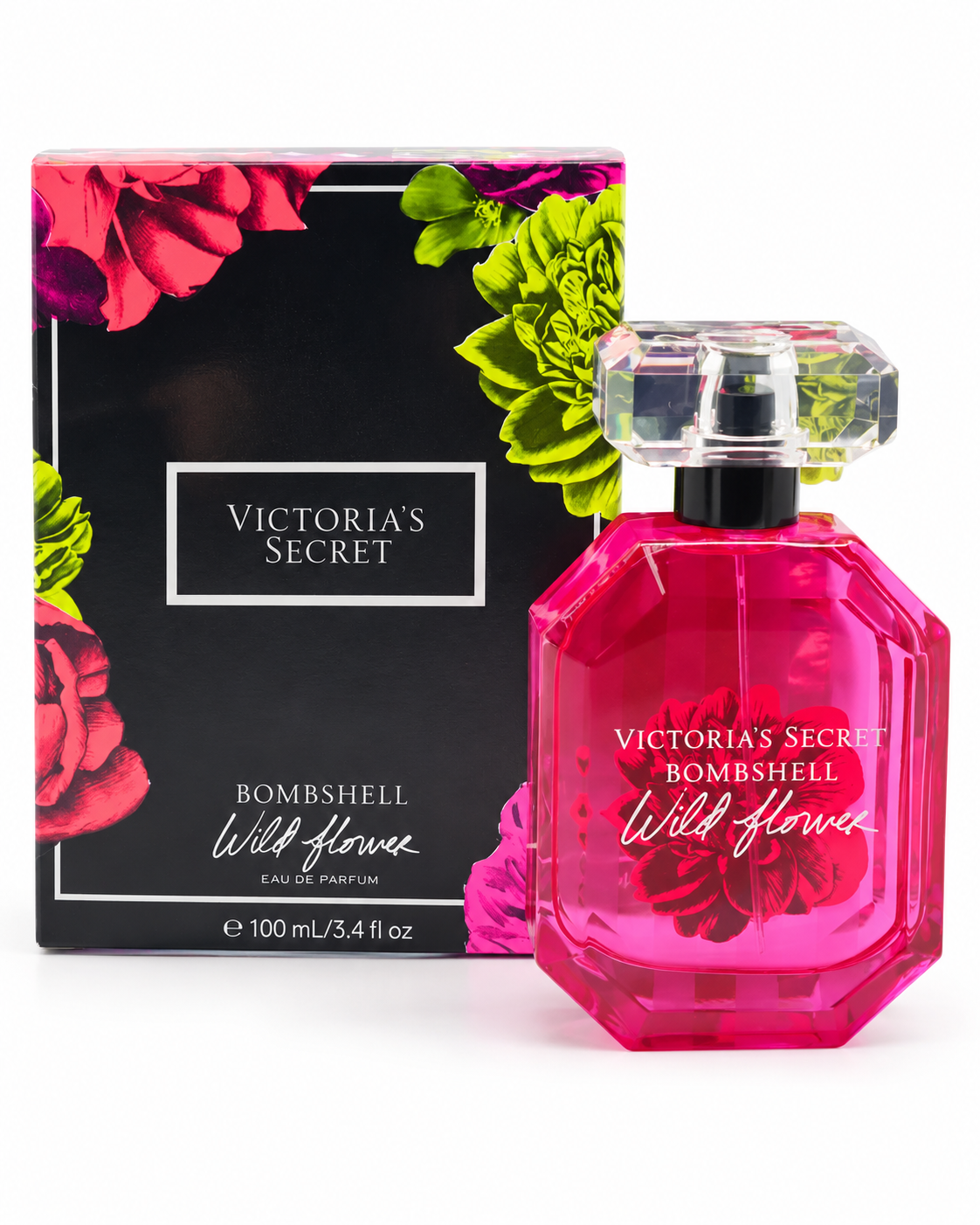 Victoria’s Secret Bombshell Wild Flower Eau de Parfum Spray, 3.4 fl oz (100 mL)